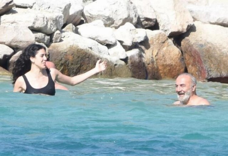 Cansu Taşkın ile görüntüleri çok konuşuldu! Yılmaz Erdoğan ve Cemre Ebüzziya'nın deniz sefası