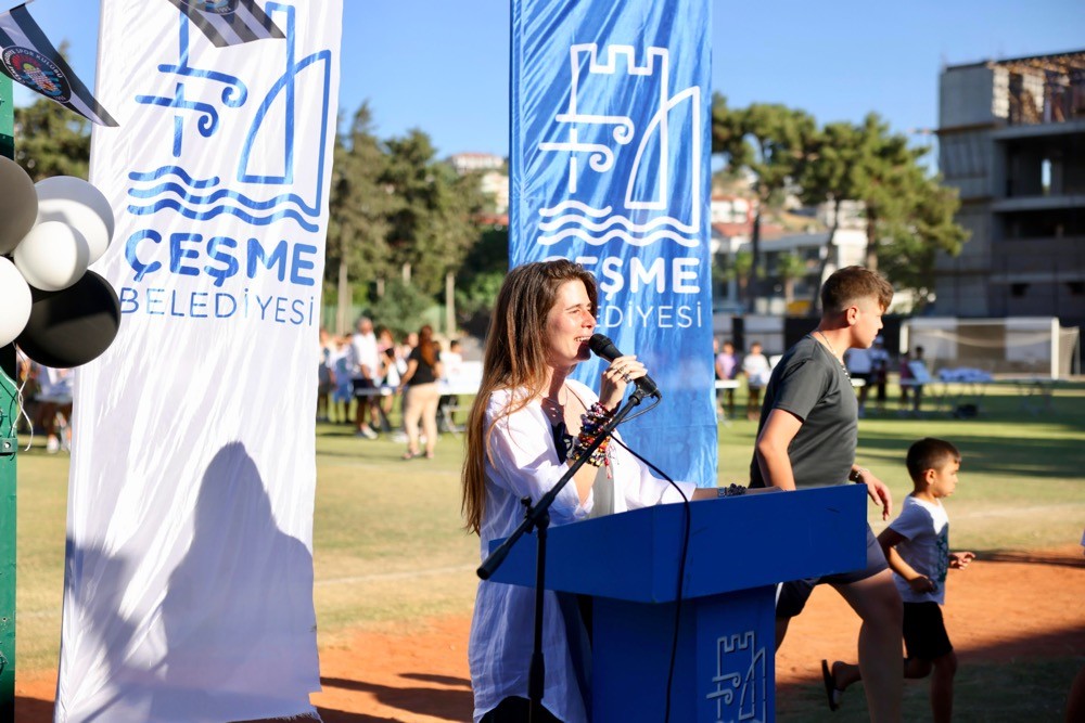 ÇEŞME BELEDİYE SPOR KULÜBÜ YAZ SPOR OKULLARI AÇILDI