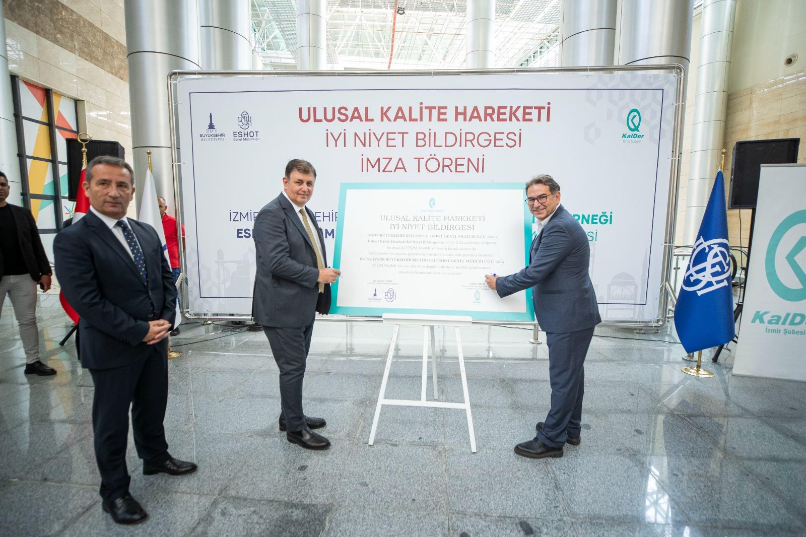 ESHOT Ulusal Kalite Hareketi’ne katıldı