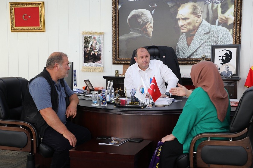 Başkan Çiçek Hemşehrilerin Sesi Oluyor