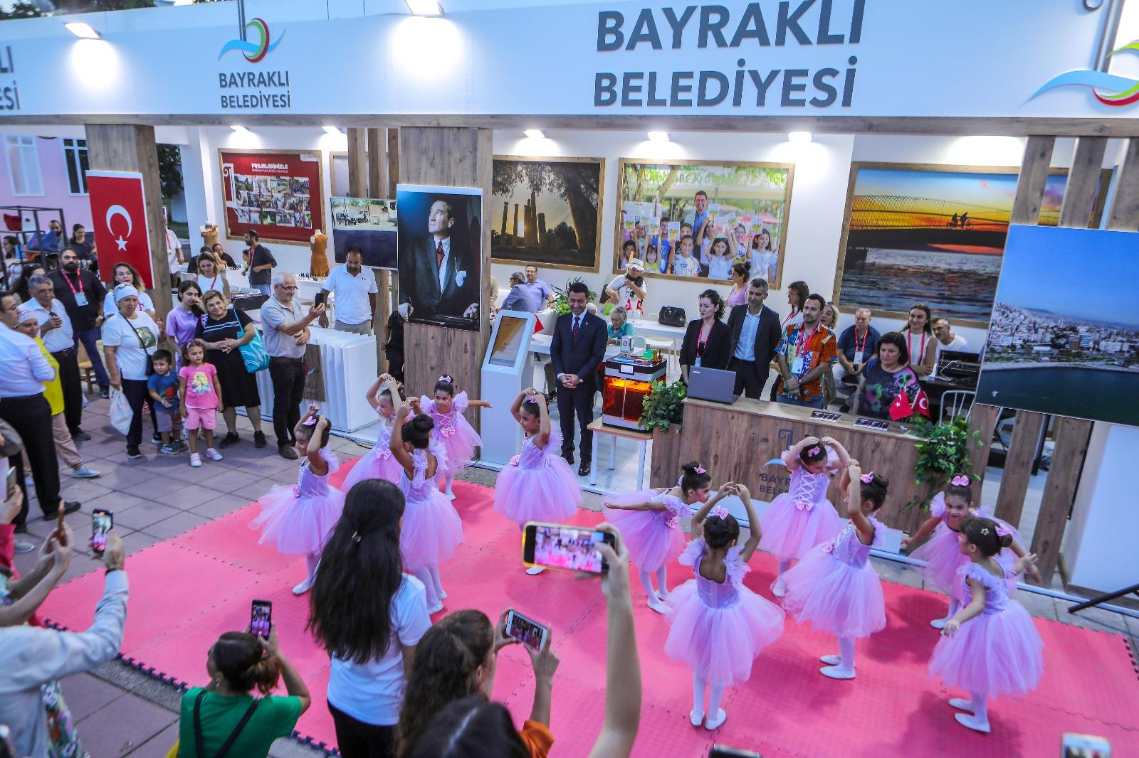 Bayraklı Belediyesinden İzmir Fuarı'na muhteşem final