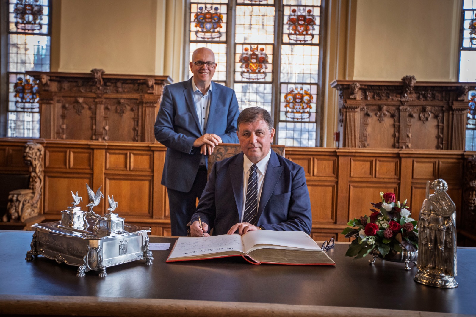 Başkan Tugay ve İzmir heyeti Almanya’da önemli temaslarda bulundu