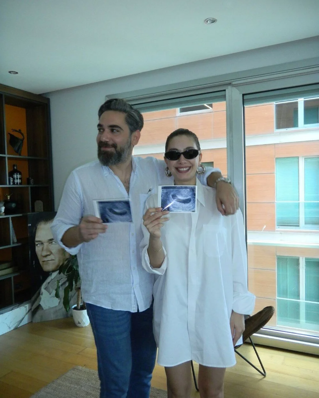 Anne olmak için gün sayan Neslihan Atagül'den karnı burnunda yeni pozlar