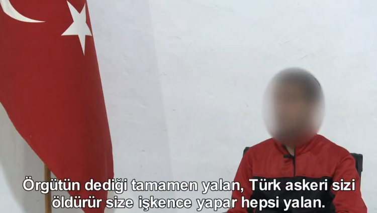 MSB, zorla kaçırılan çocuk yaştaki teröristlerin ifadelerini paylaştı