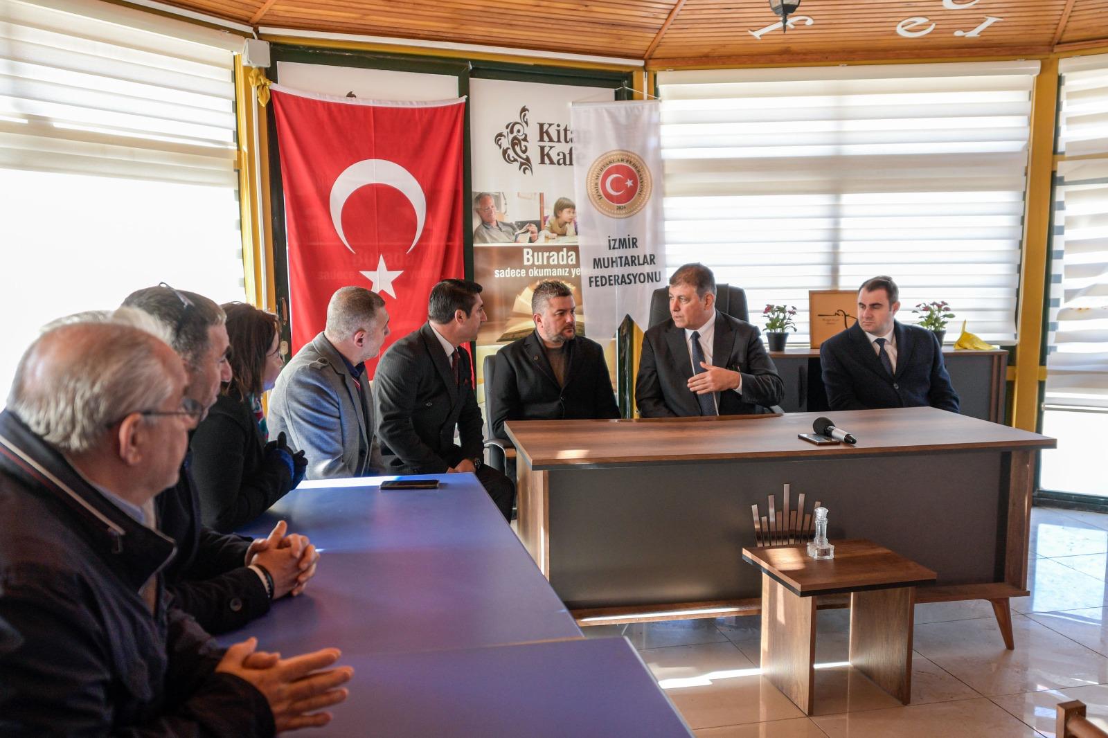 Başkan Tugay Buca’nın sorunları için sahada 