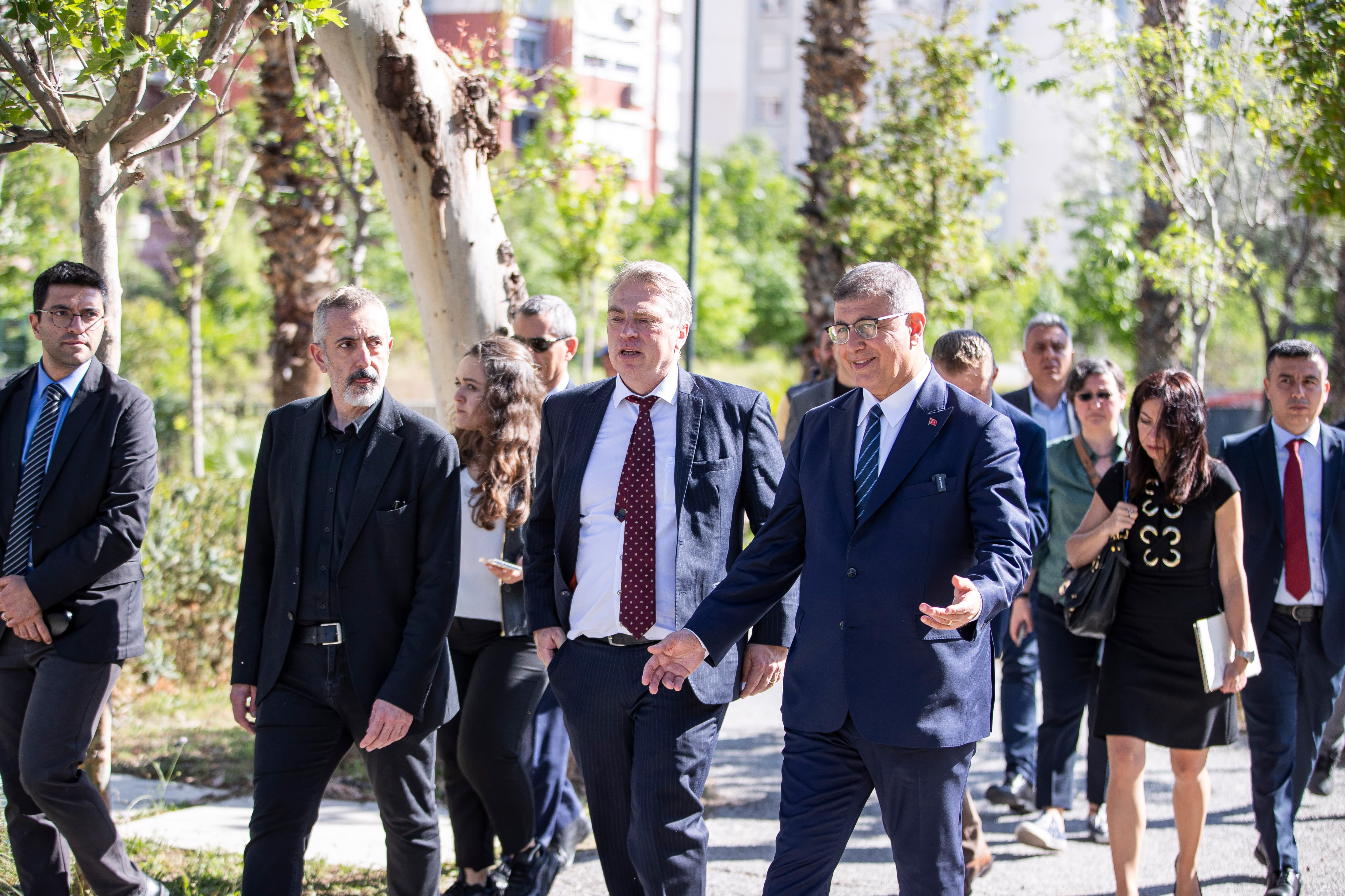 Başkan Tugay AB Delegasyonu’na İzmir’in “iklim nötr” çalışmalarını anlattı