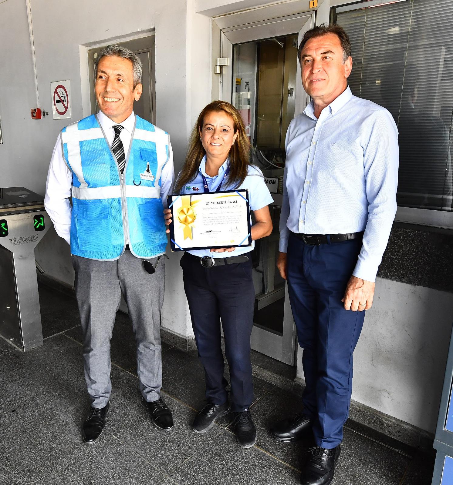 İzmir Metrosu çalışanlarının gurur yılı