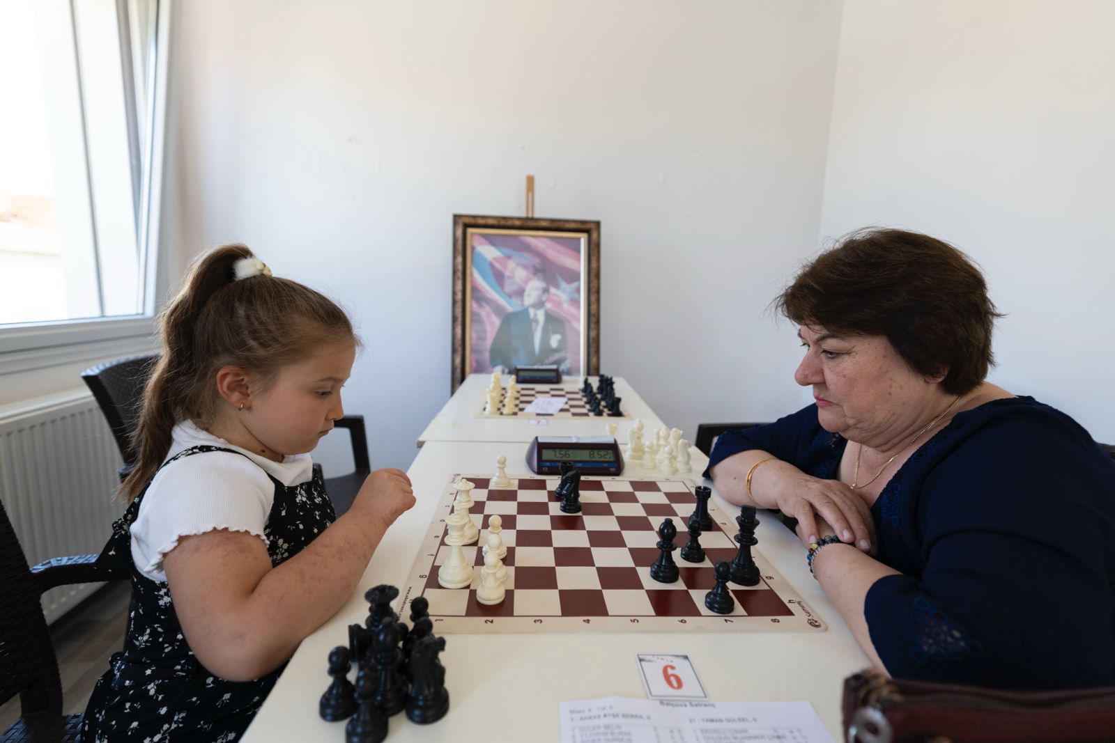 Balçova’da iki kuşak, satranç turnuvasında buluştu