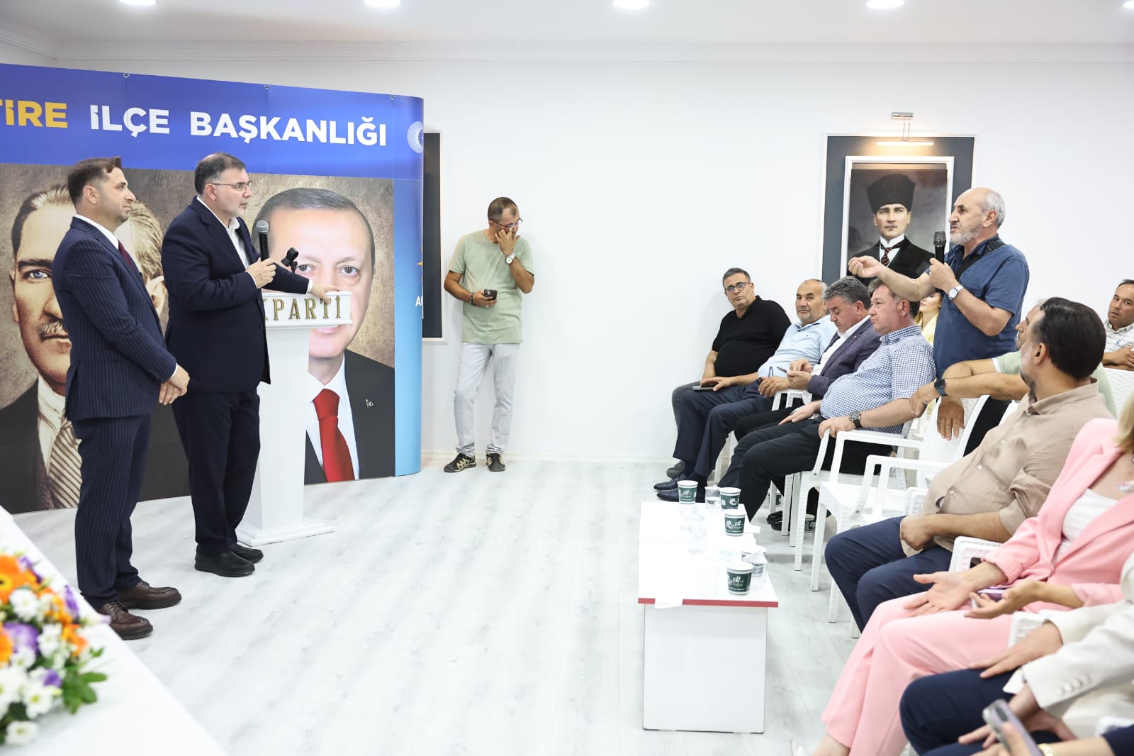 Başkan Bilal Saygılı Tire’den konuştu! ‘’Biz laf üretmeyiz; biz eser üretiriz, çözüm üretiriz’’