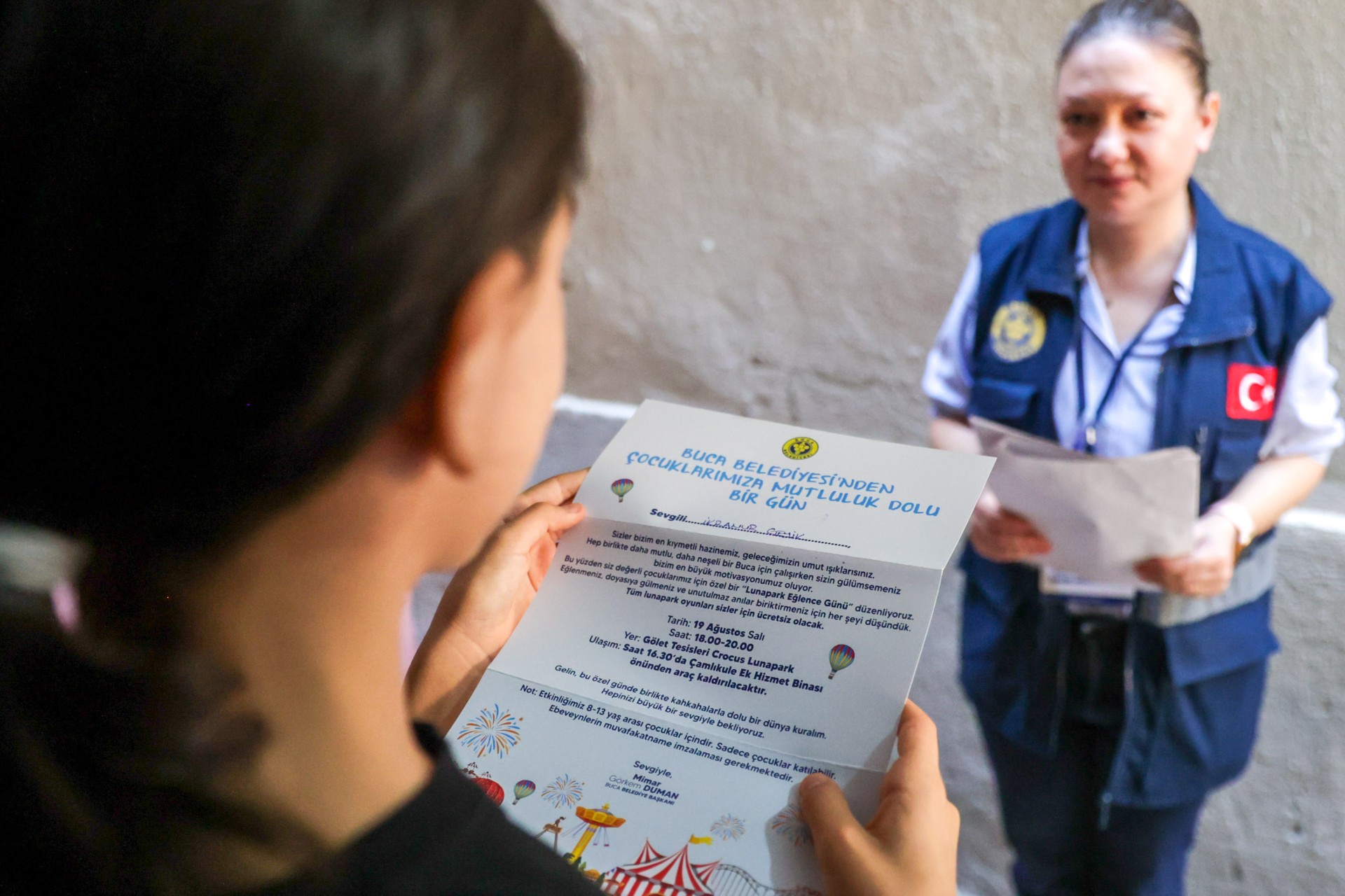 Başkan Duman’dan çocuklara lunapark sürprizi