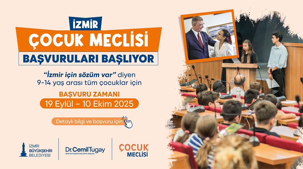 İZMİR ÇOCUK MECLİSİ BAŞVURULARI BAŞLIYOR