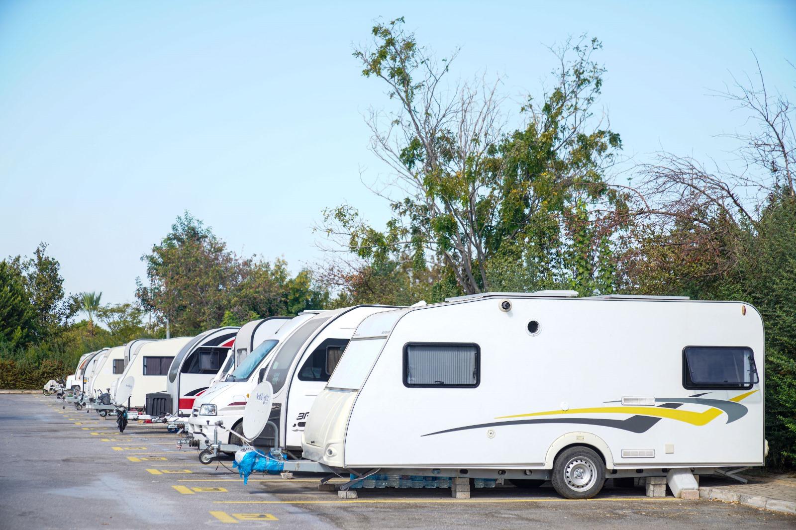 Karavancıların tercihi İnciraltı Karavan Parkı