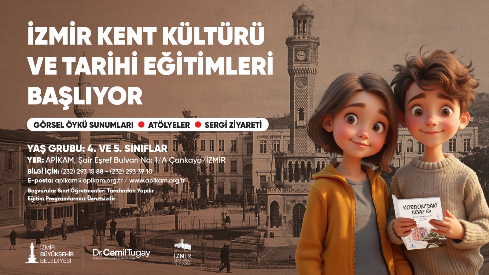 Kent Kültürü ve Tarihi eğitimleri başlıyor