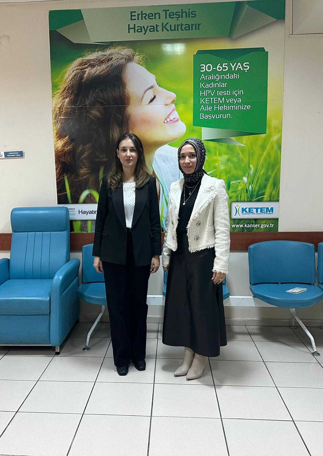 AK Parti Karşıyaka Kadın Kolları’ndan KETEM’de Sağlık Taraması Etkinliği