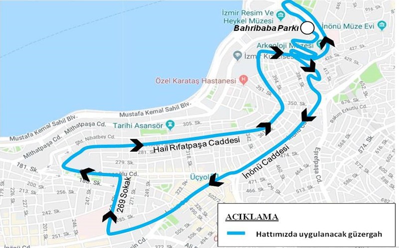 Halil Rıfat Paşa otobüslerinin güzergahında değişiklik