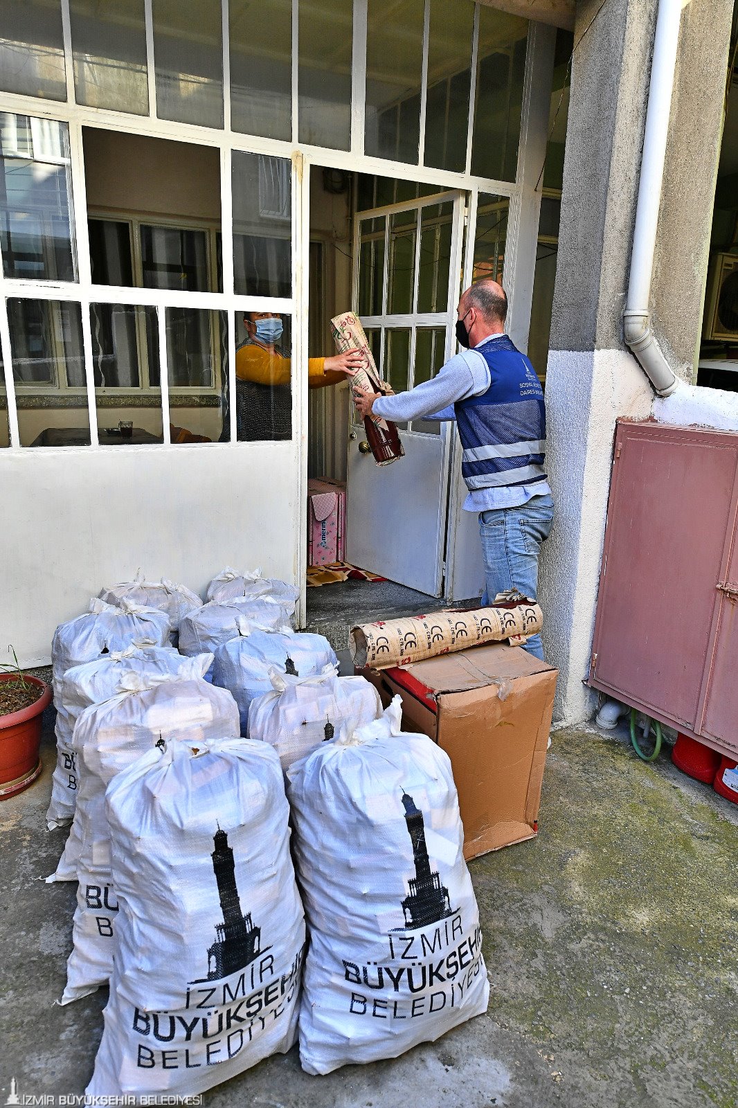 Kış destek paketlerinin dağıtımı başladı