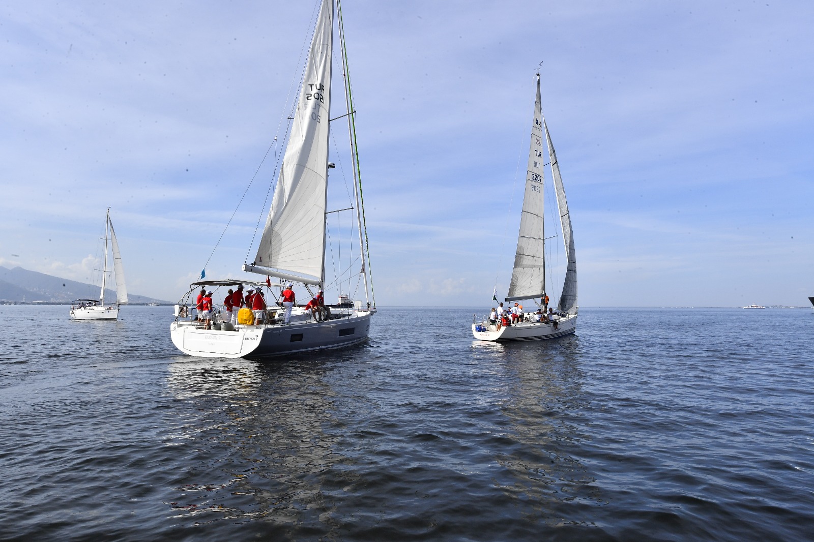 100. yıl şerefine yatlar Körfez’de