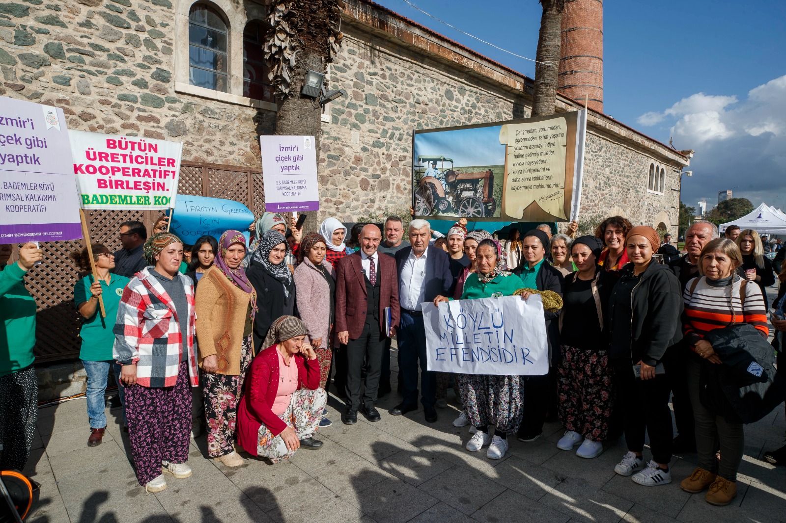 Soyer: “Çocuklarınızı sütsüz, kooperatiflerimizi öksüz bırakmayacağız”
