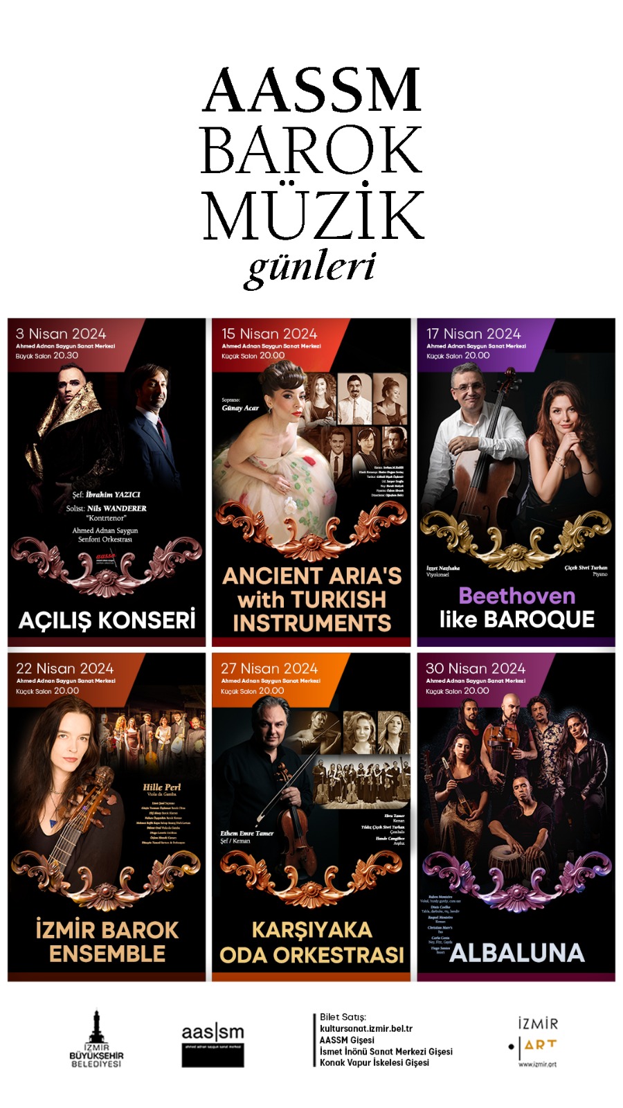 Nisan'da Barok esintileri AASSM'de