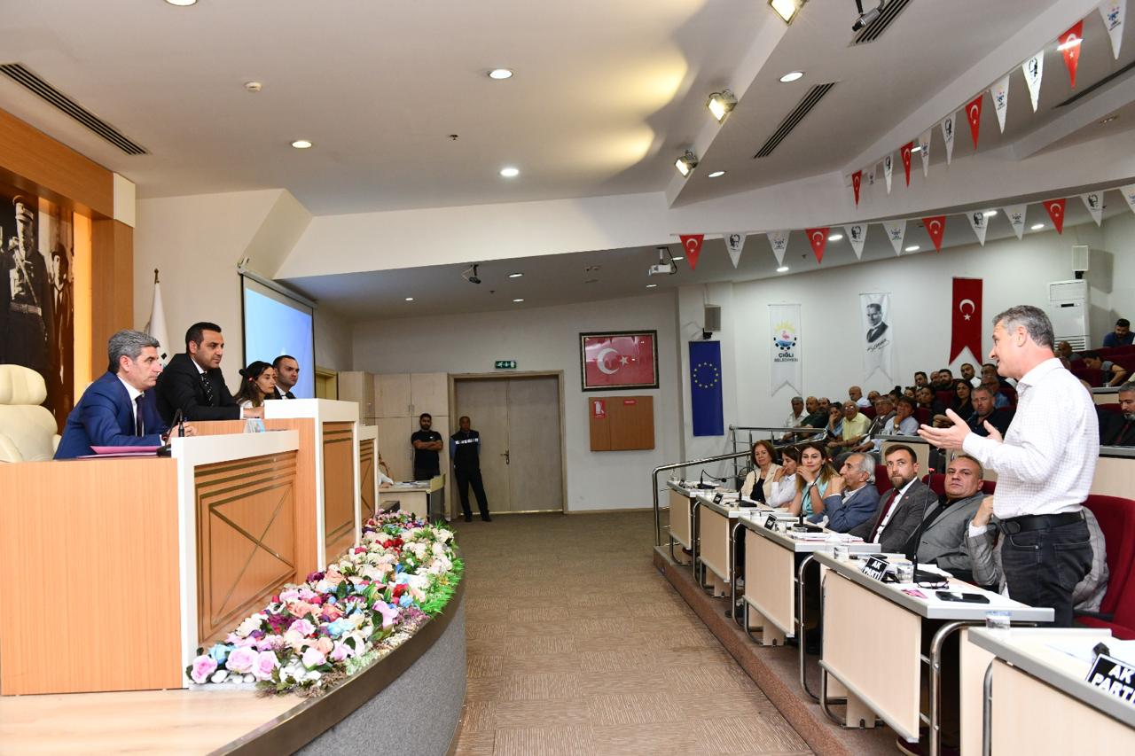 Çiğli Meclisinde kararlar oy birliği ile alındı