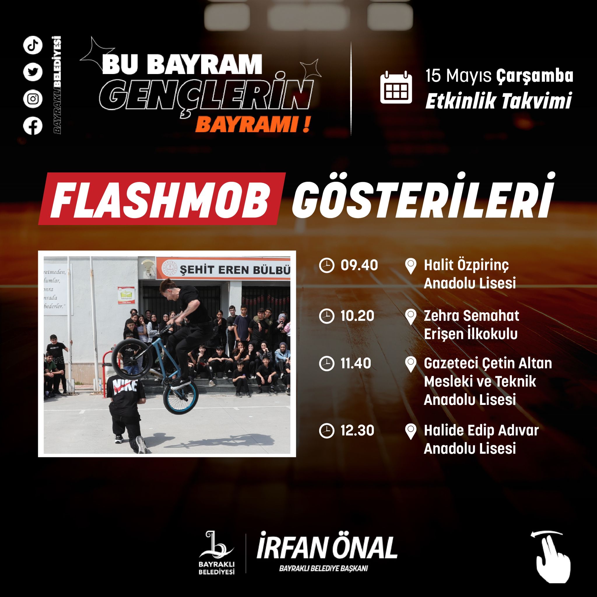 Bayraklı'da 19 Mayıs etkinlikleri başladı