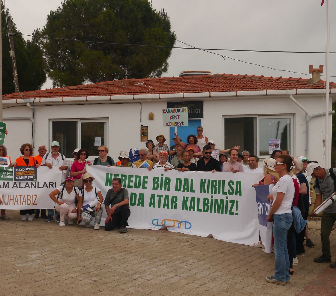 Karaburun Sarpıncık’ta  Doğa Kazandı!