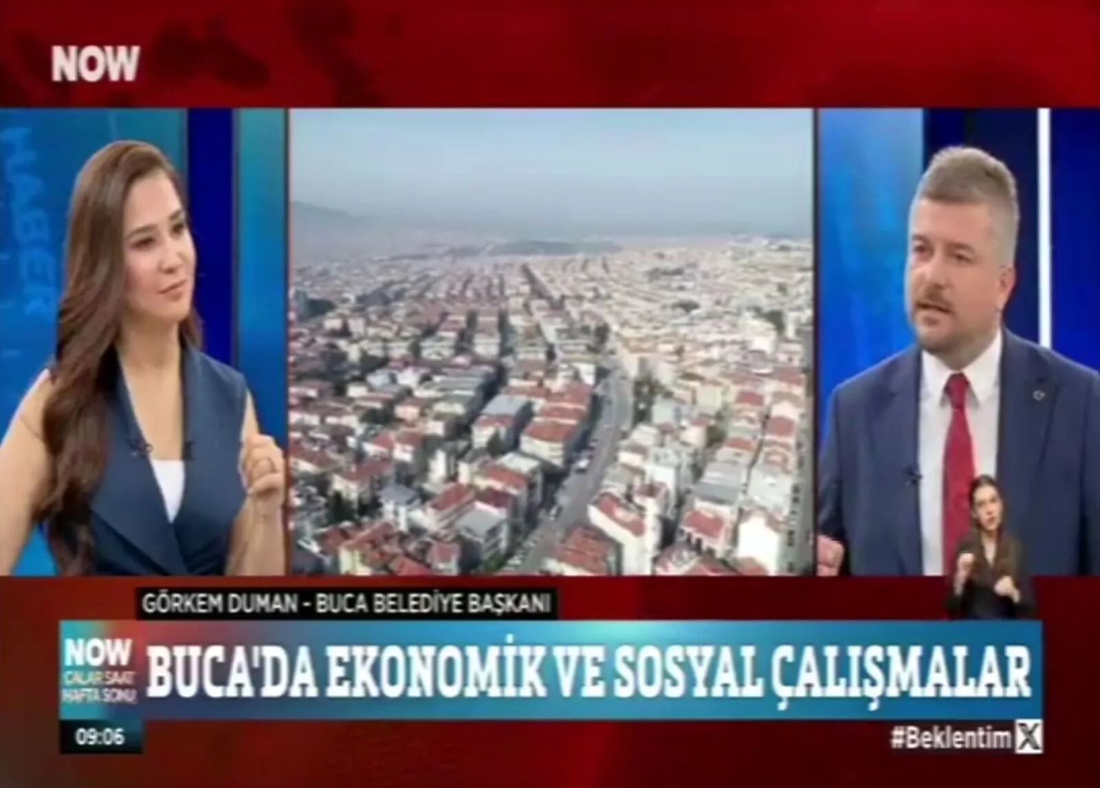 Başkan Görkem Duman'dan canlı yayında asfalt müjdesi