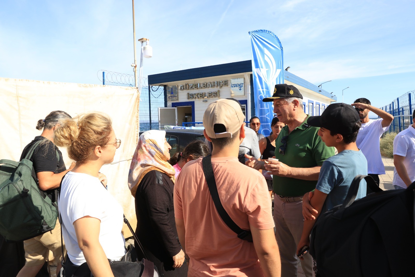 Vapur Cemil Başkan’dan ilk biletler Günay Başkan’dan