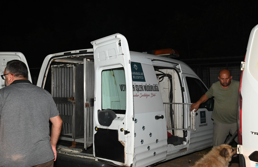Karabağlar Belediyesi tüm ekipleriyle yangın için seferber oldu
