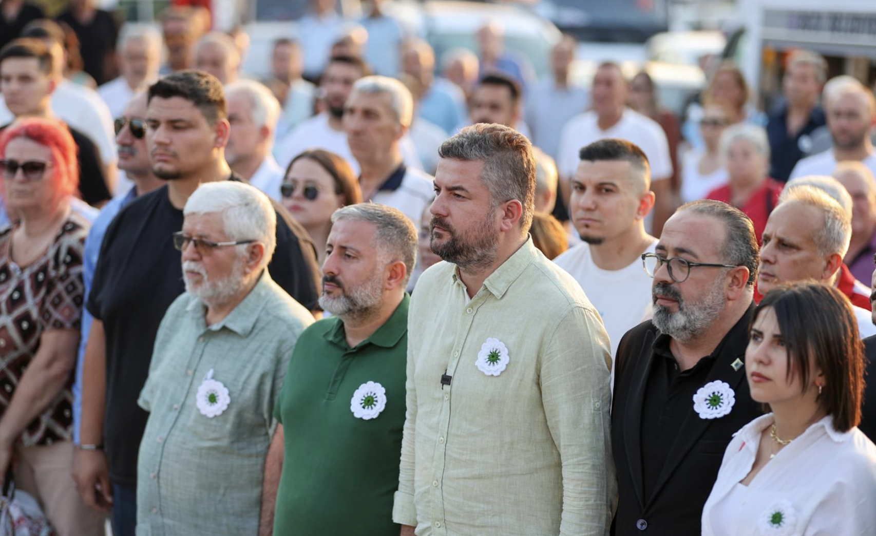 Buca’da Srebrenitsa için duygu dolu anma töreni