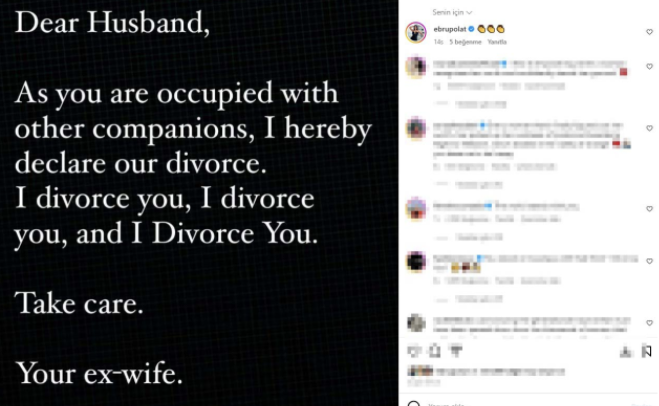 Dubai Prensesi Şeyha Mahra, yaptığı paylaşımla kocasını boşadığını ilan etti