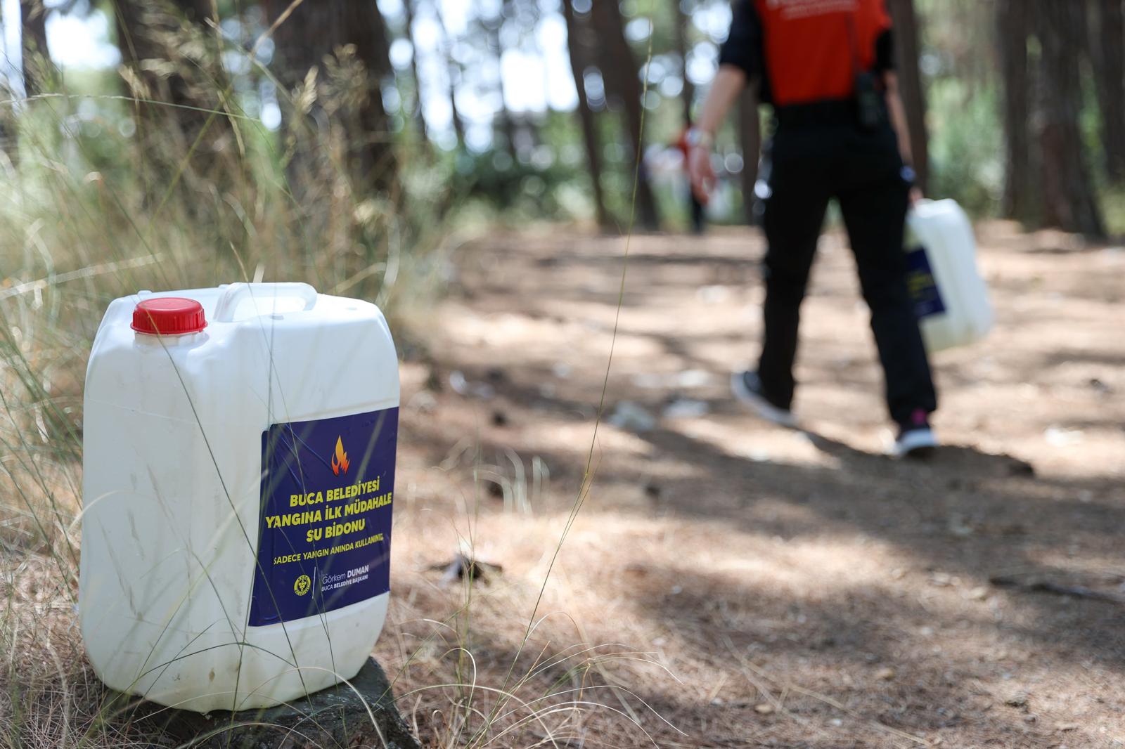Buca Belediyesi'nden orman yangınlarına karşı önlem