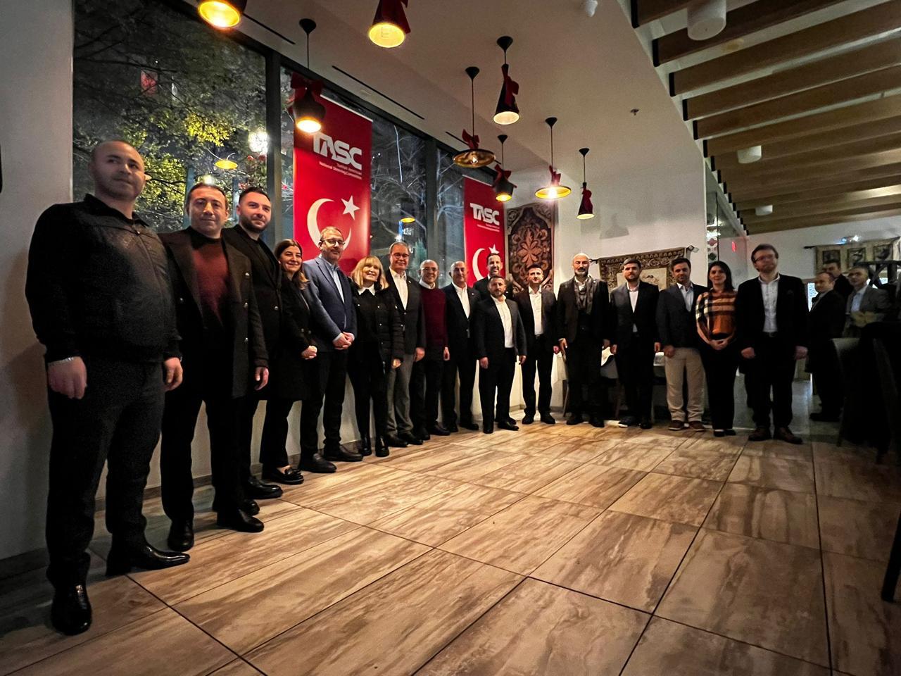 Kasapoğlu’ndan Amerika’da yoğun Temaslar