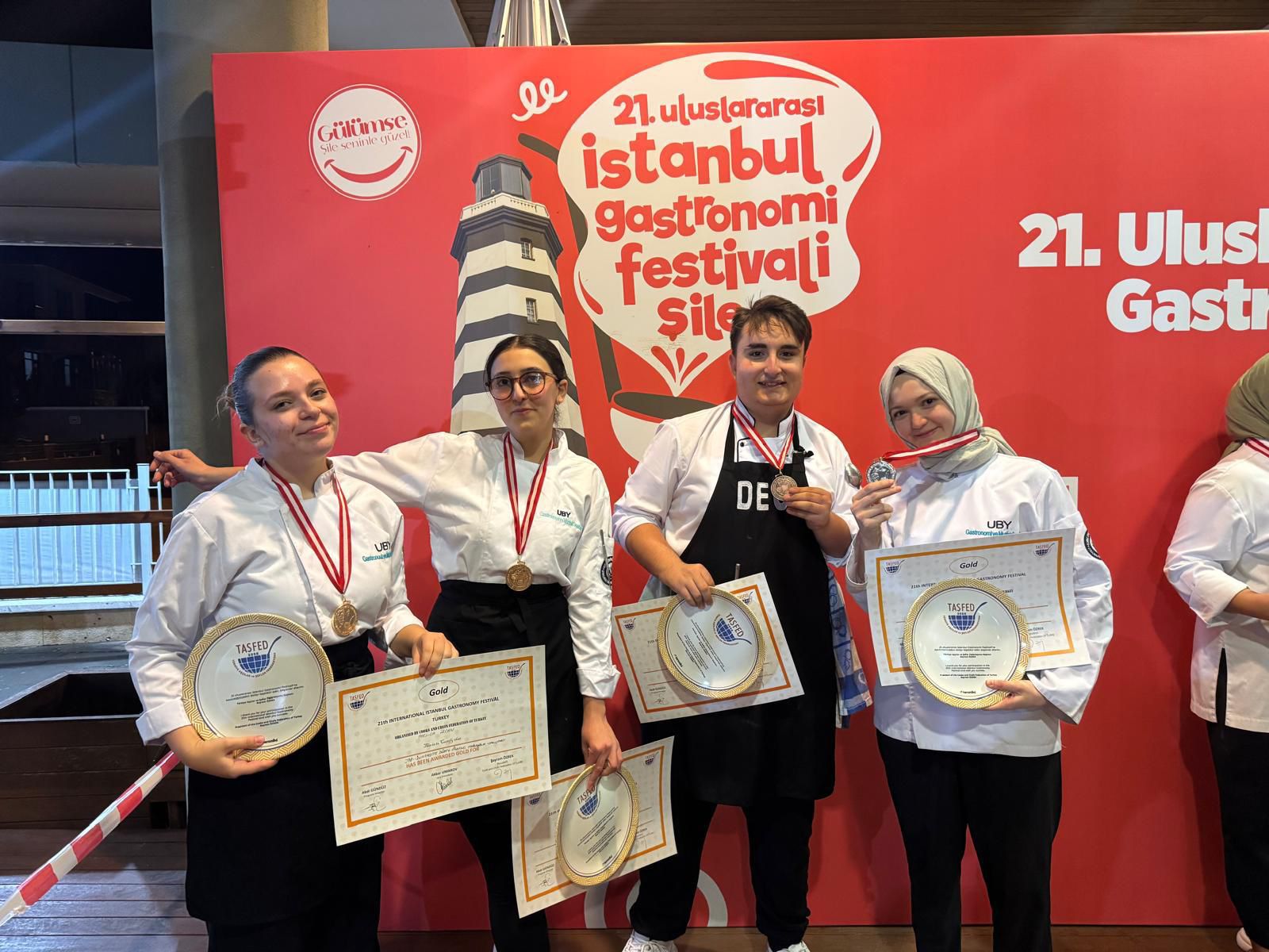 Uluslararası Gastronomi Festivali'nde DEÜ'ye 11 madalya