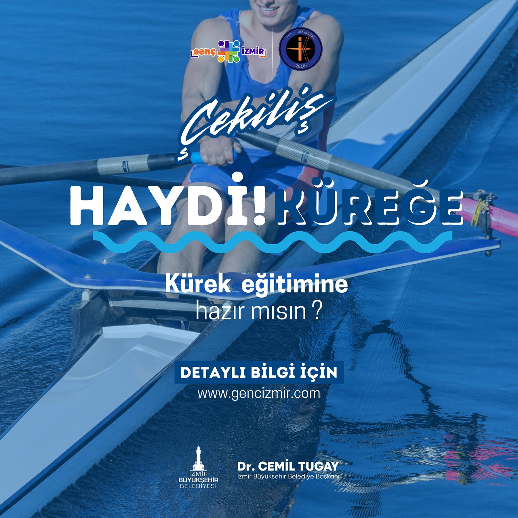 İzmir’in gençleri su sporlarıyla tanışıyor