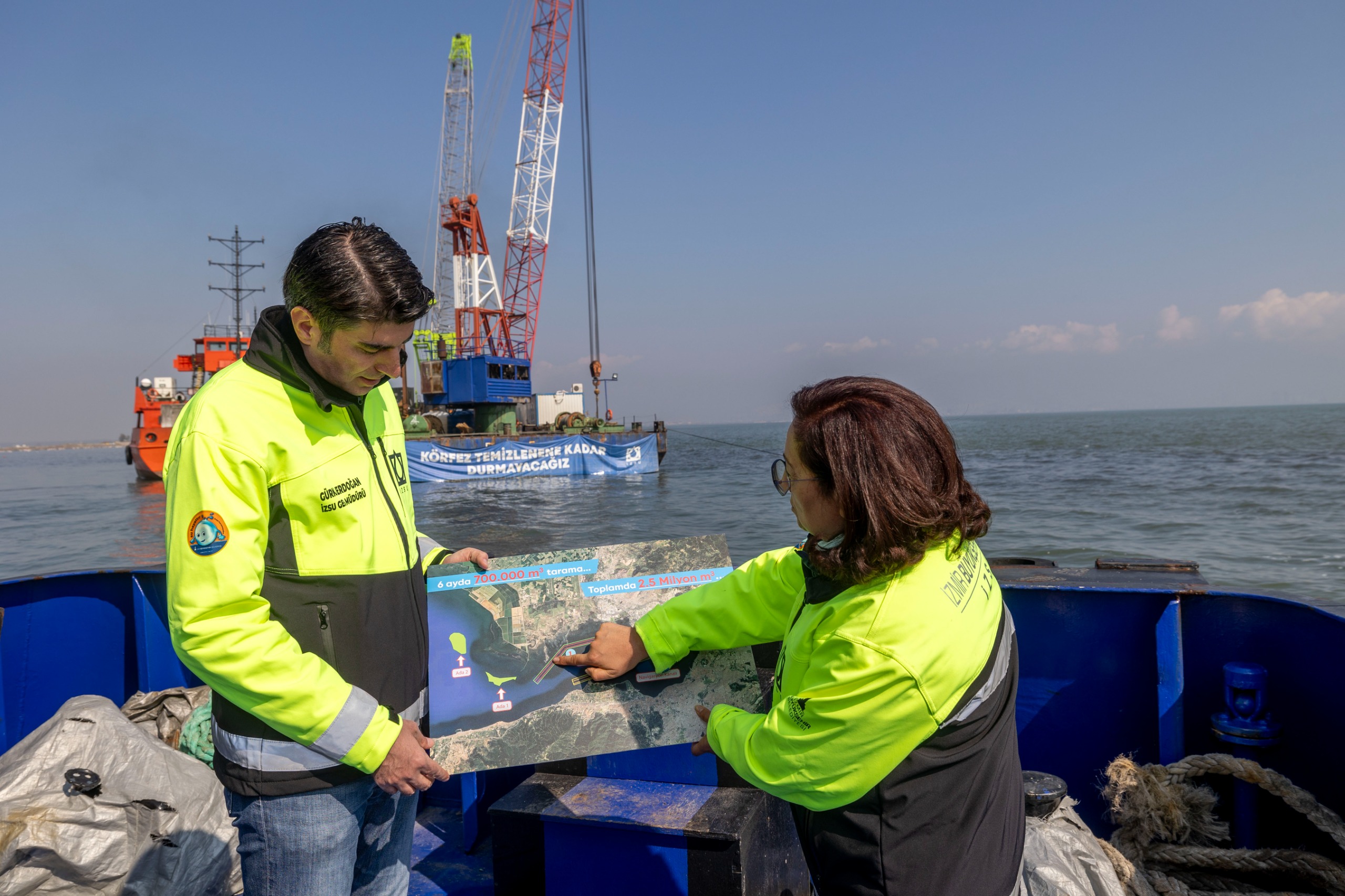 200 bin ton çamur çıkarıldı
