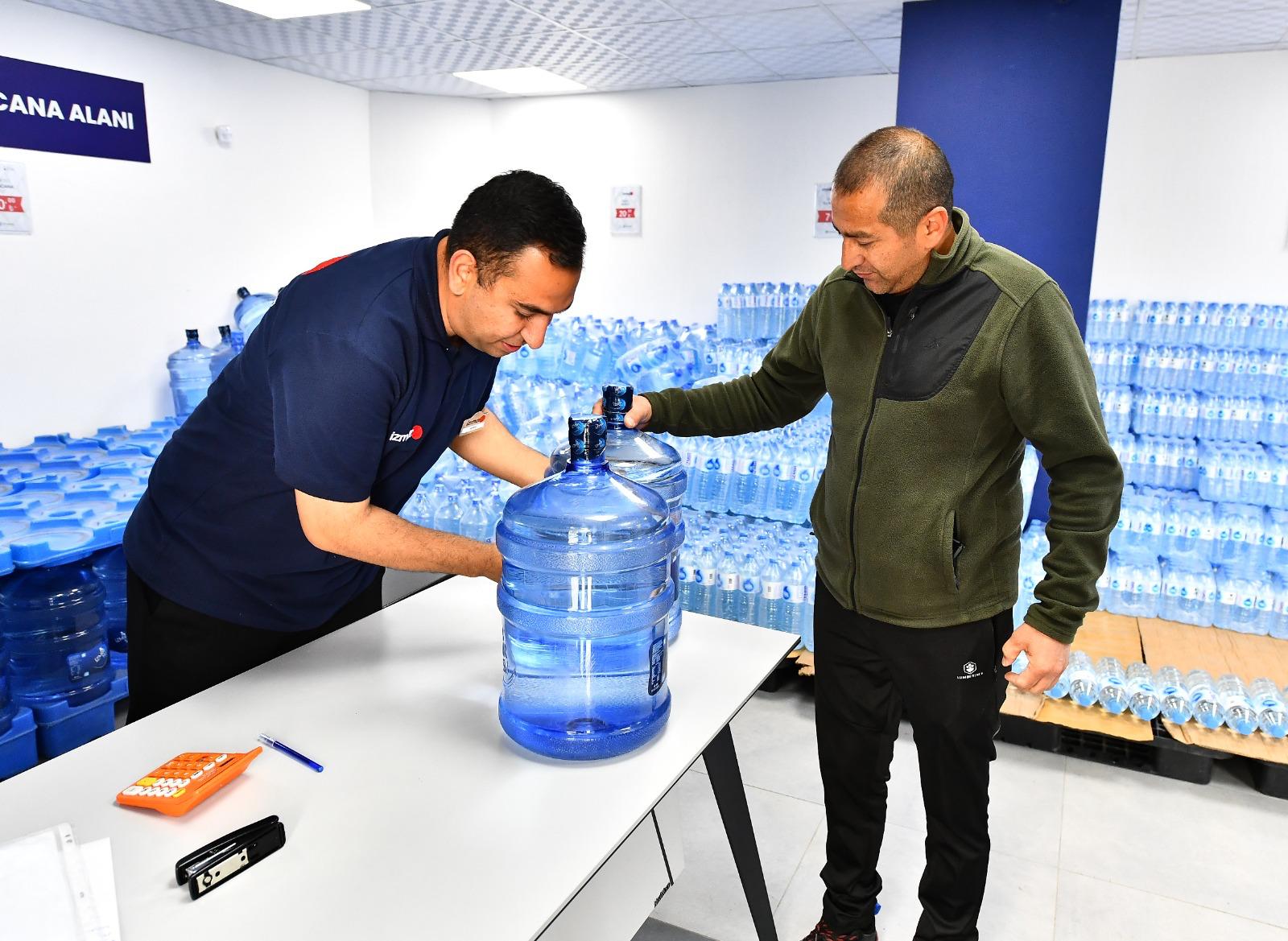 İZMAR’ın Gel Al su satışı büyük ilgi gördü