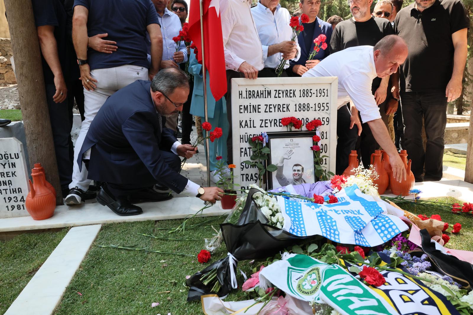 Dr. MEHMET KASAPOĞLU’NDAN MERHUM BAŞKAN ZEYREK’İN AİLESİNE TAZİYE ZİYARETİ