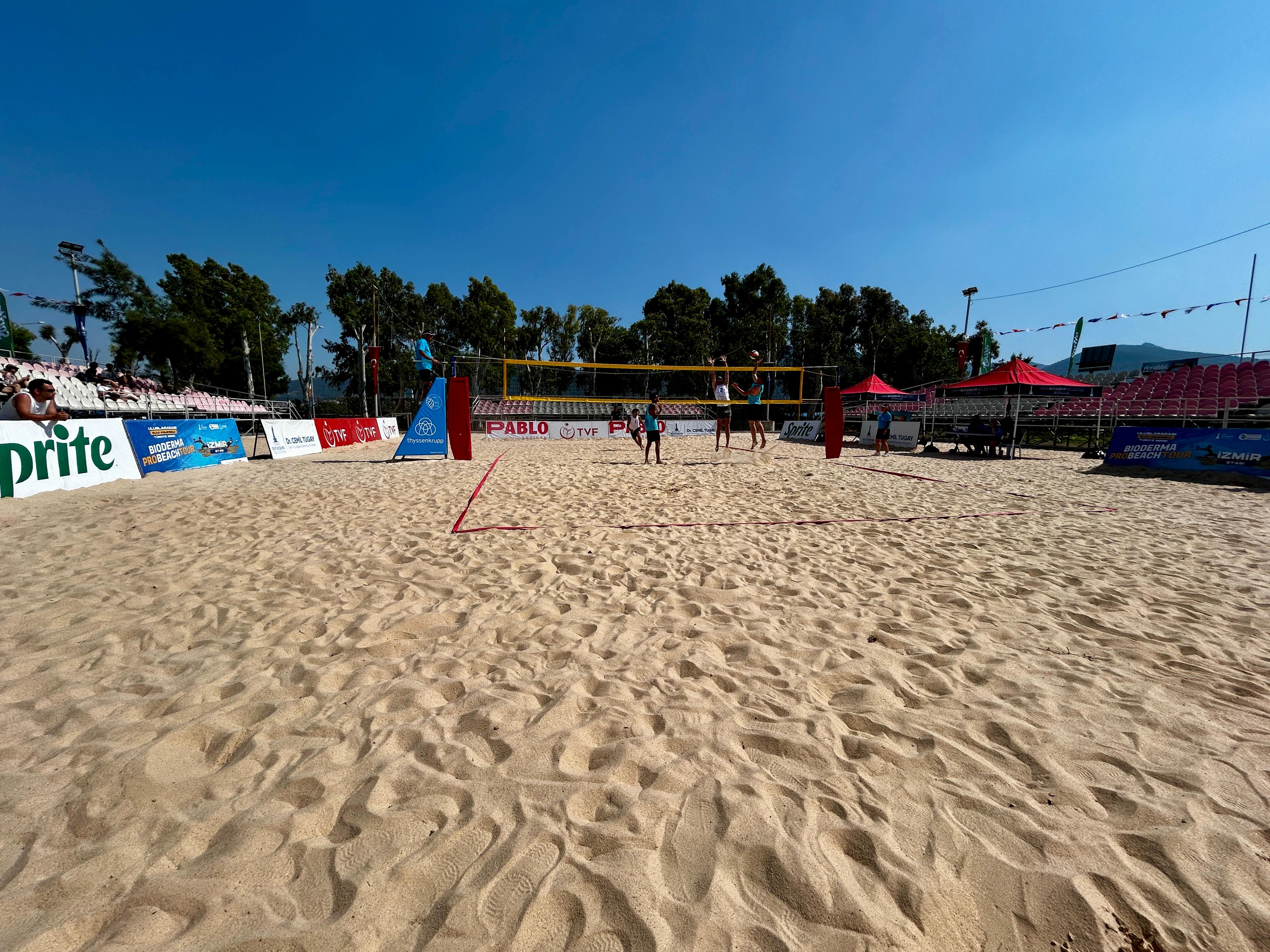 İzmir plaj voleybolunun kalbi olacak