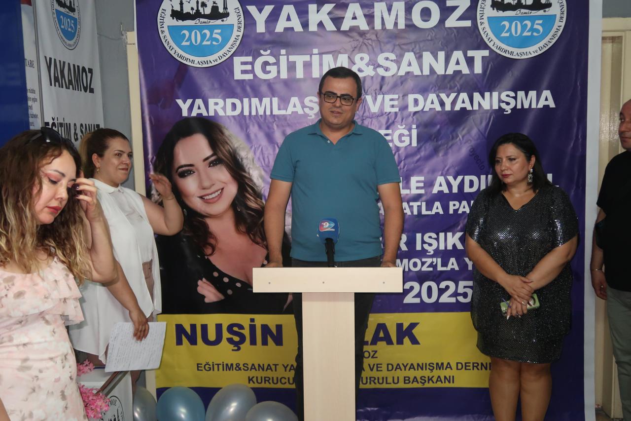 YAKAMOZ DERNEĞİ GÖRKEMLİ BİR TÖRENLE AÇILDI