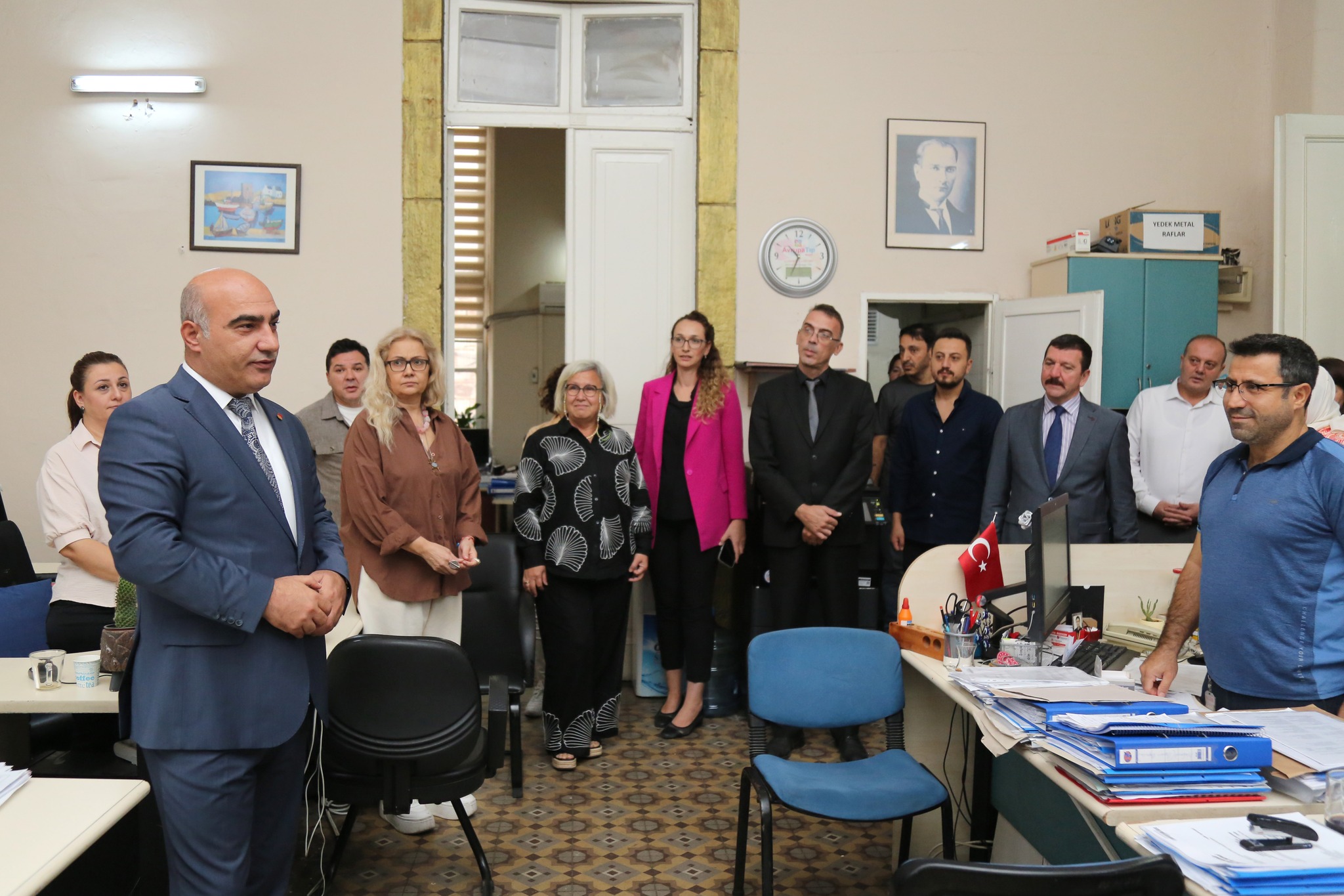 İzmir İl Sağlık Müdürü Kul’dan Personele Teşekkür Ziyareti