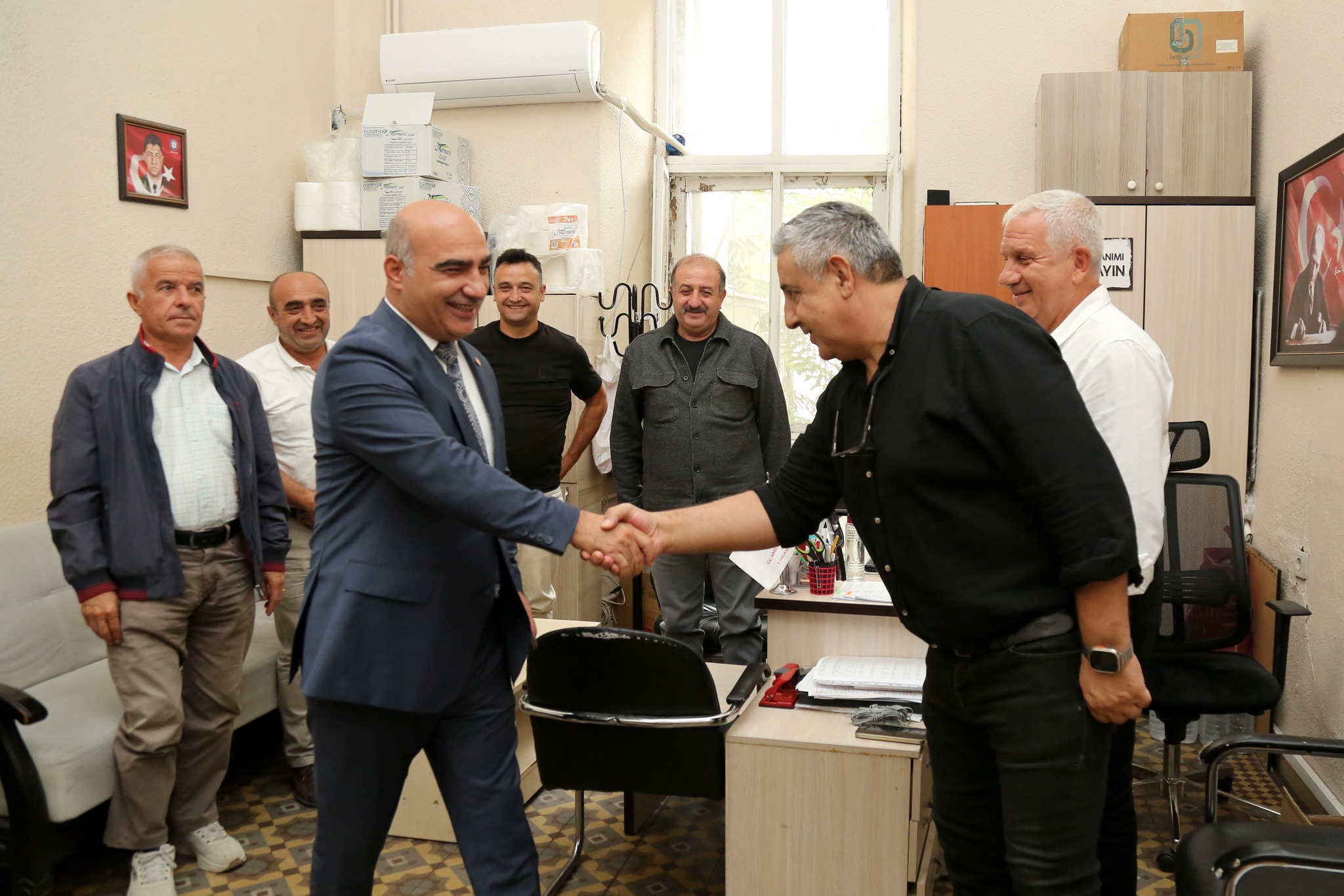 İzmir İl Sağlık Müdürü Kul’dan Personele Teşekkür Ziyareti