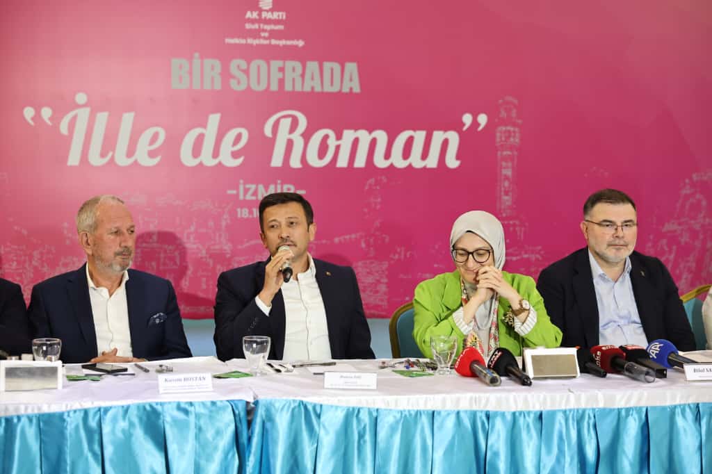 AK Parti’den İzmir’de, 'Bir Sofra'da İlle de Roman' buluşması!