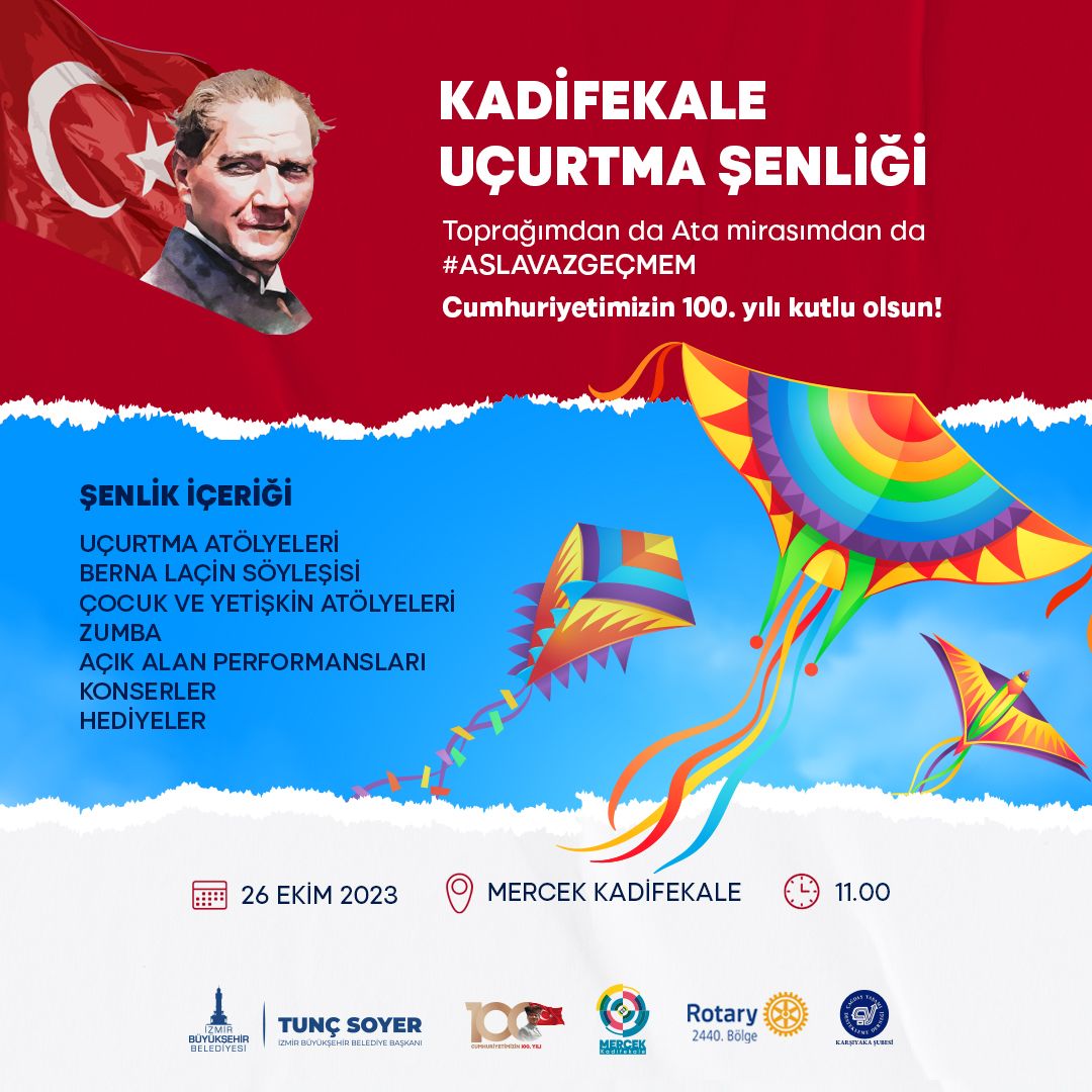 Cumhuriyet coşkusu İzmir'den yankılanacak