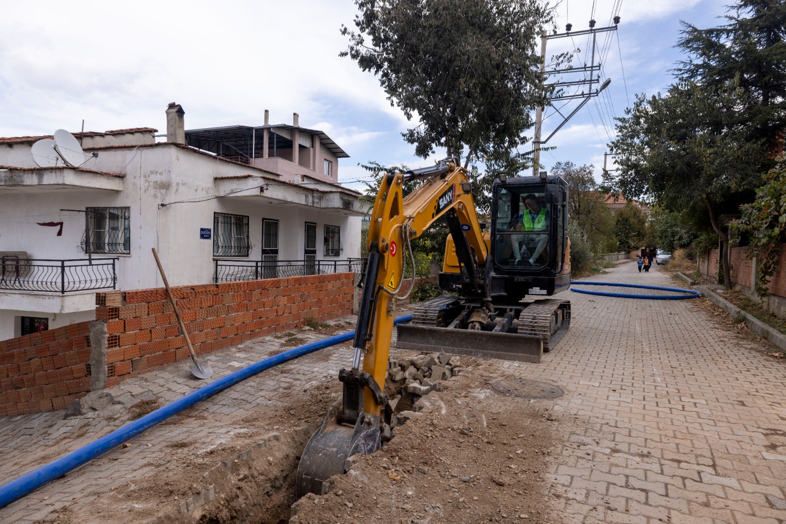 Bağyurdu’nun 40 yıllık içme suyu şebekesi yenileniyor
