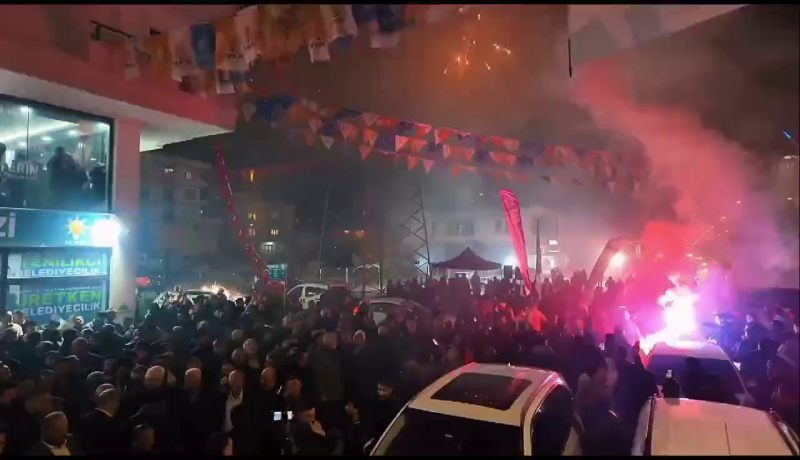 Başkan Veysi Şahin, büyük kalabalığa hitap etti