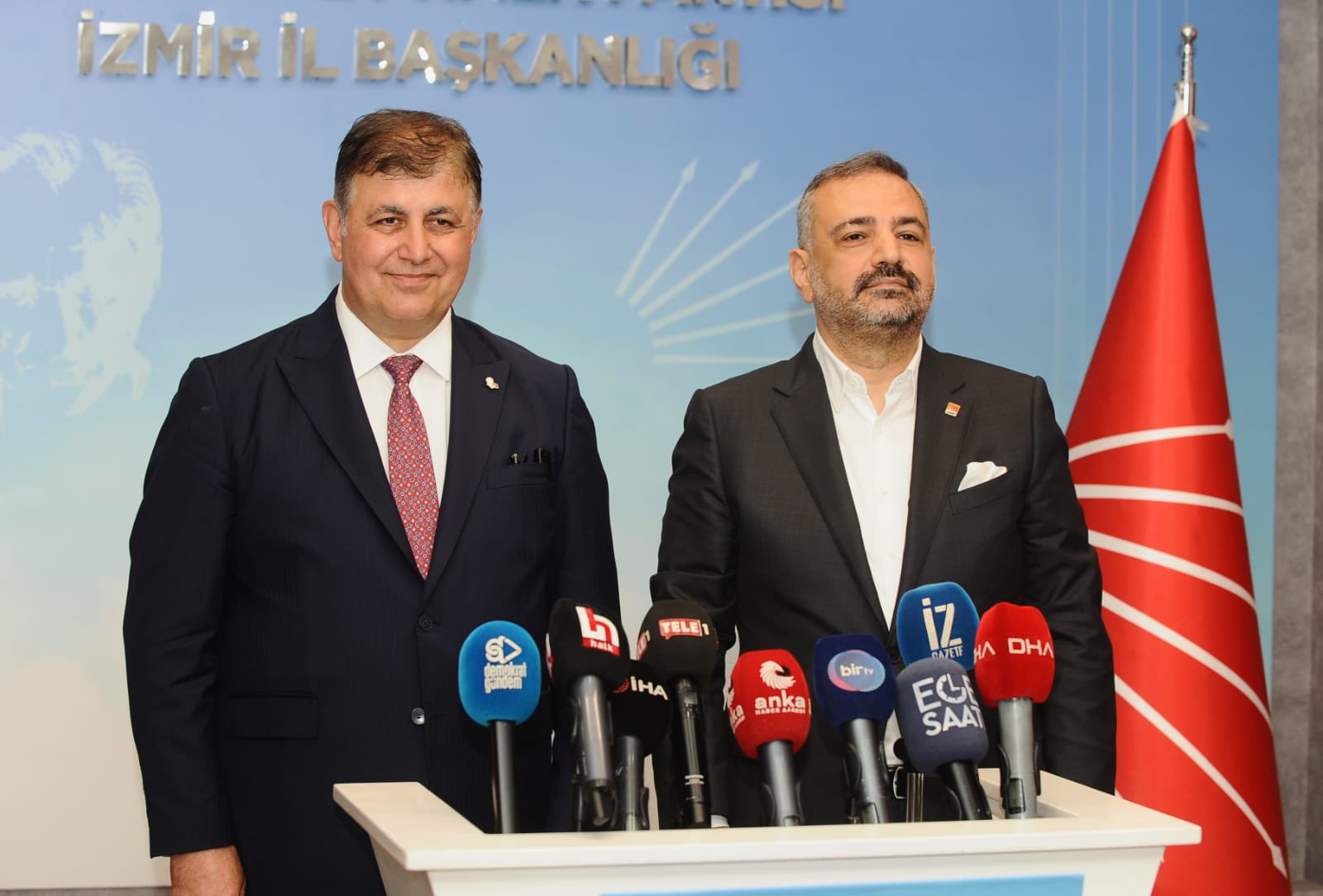 Başkan Tugay’dan, CHP örgütüne teşekkür ziyareti