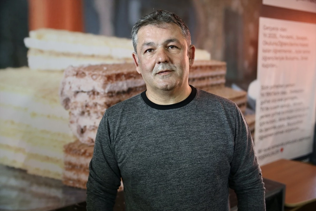 Sakarya'da El Yapımı Gofret Üretimi Yapan Girişimci