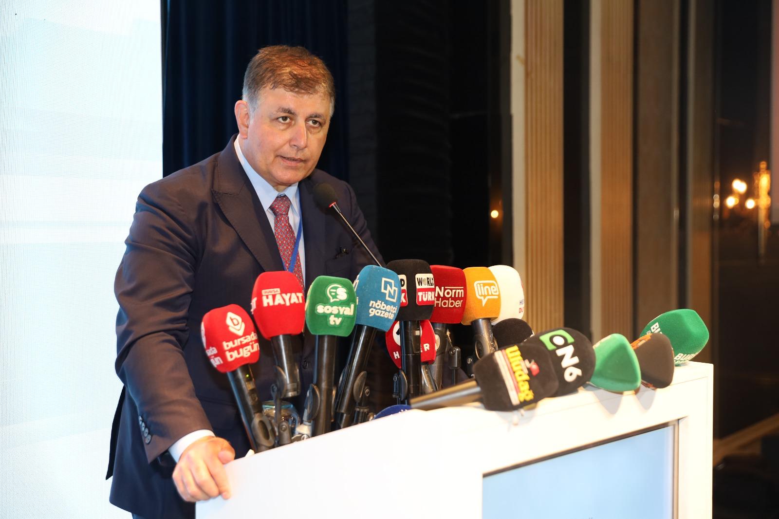 İzmir Büyükşehir Belediye Başkanı Dr. Cemil Tugay, Sağlıklı Kentler Birliği Başkanı oldu