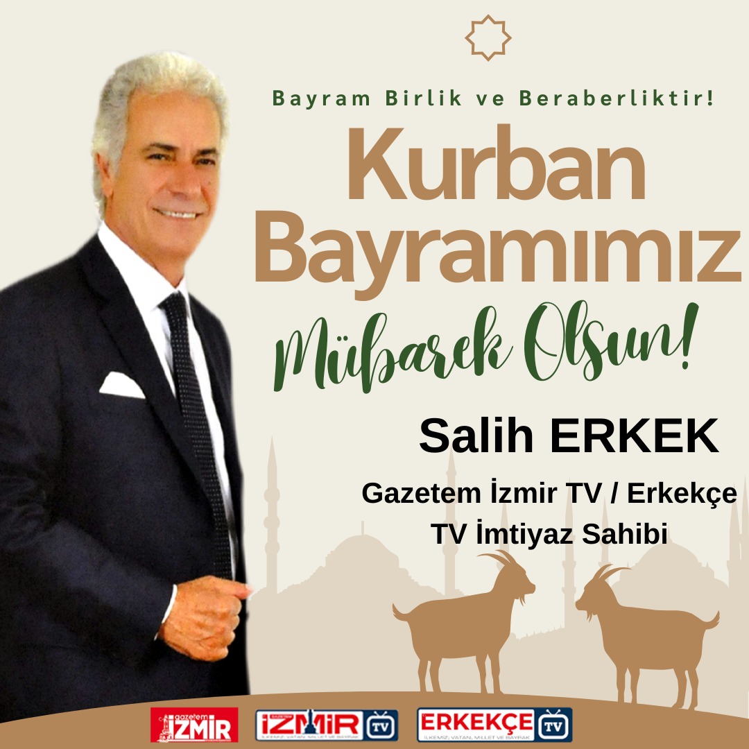 Salih Erkek'ten, bayram mesajı